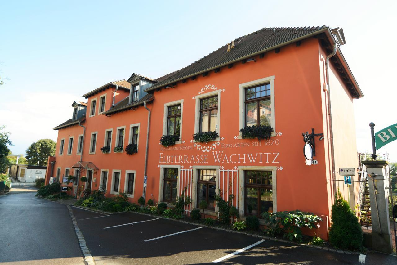 Отель Elbterrasse Wachwitz Дрезден Экстерьер фото